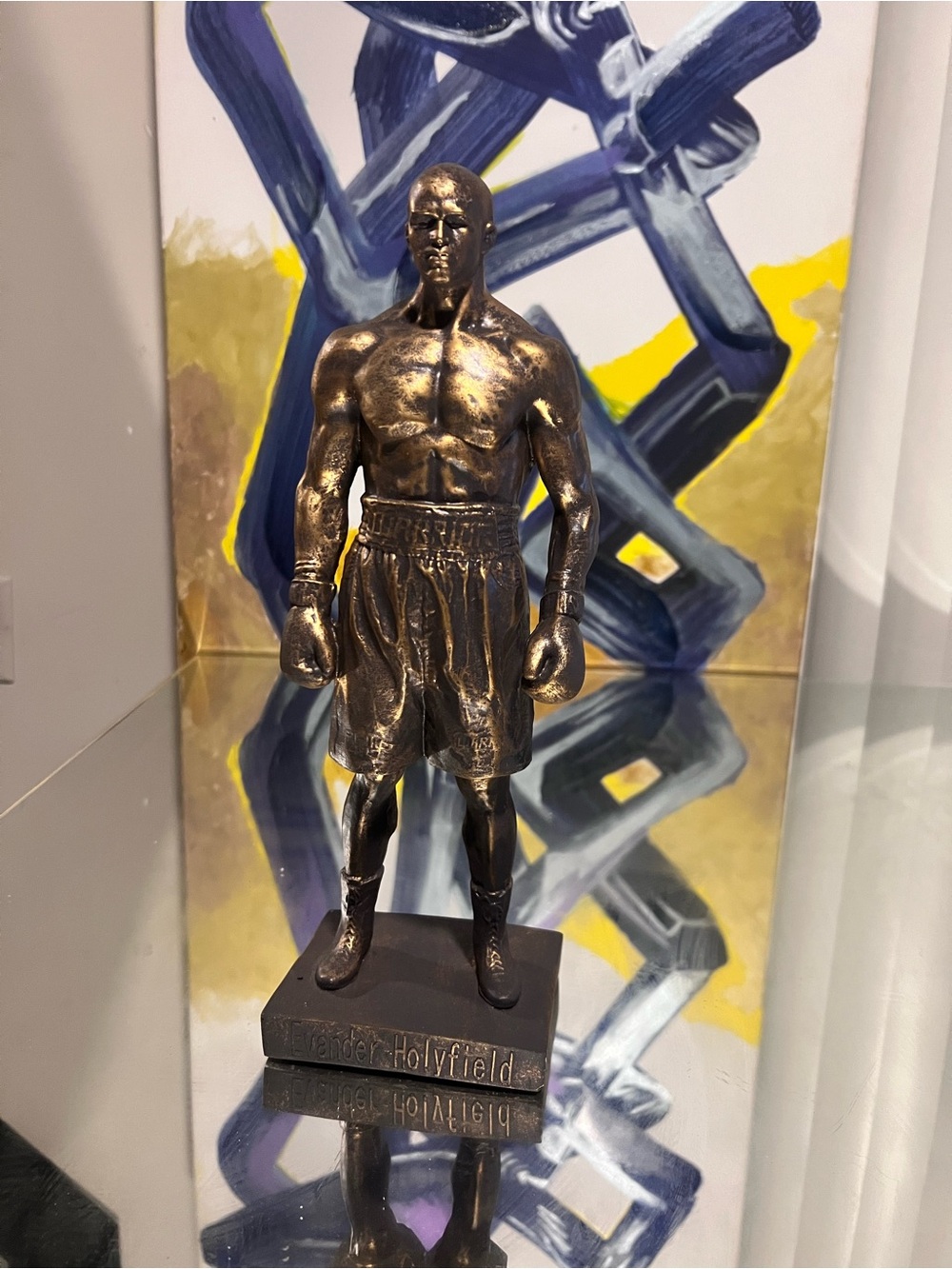 Hanlon Sculpture Studio Heavyweight Champ Evander Holyfield